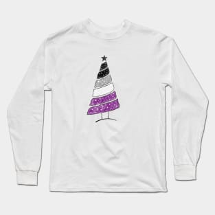 Asexual Christmas Tree Long Sleeve T-Shirt
